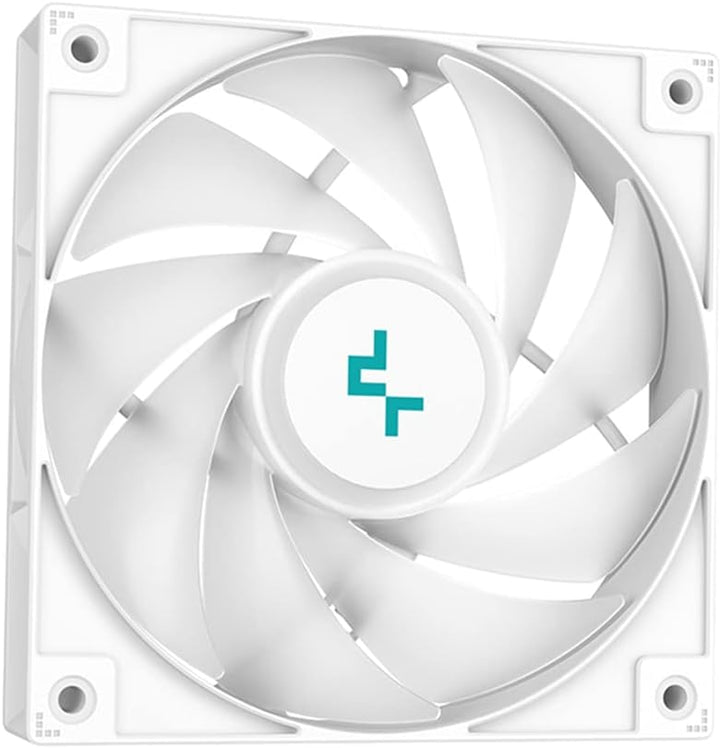DeepCool | Fan LS520 SE 240mm ARGB AIO Liquid CPU Cooler - White | R-LS520-WHAMMM-G-1