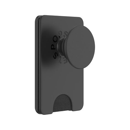 //// PopSockets | PopWallet+ for MagSafe Round - Black | 123-0429