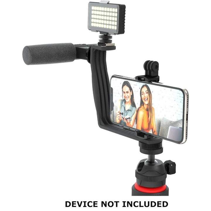 DigiPower | Vlogging Kit - Phone Stabilizer with Microphone | RFVLG7