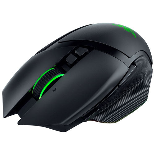 Razer | Basilisk V3 Pro Customizable 30K Optical Wireless Gaming Mouse - Chroma RGB - Black | RZ01-04620100-R3U1