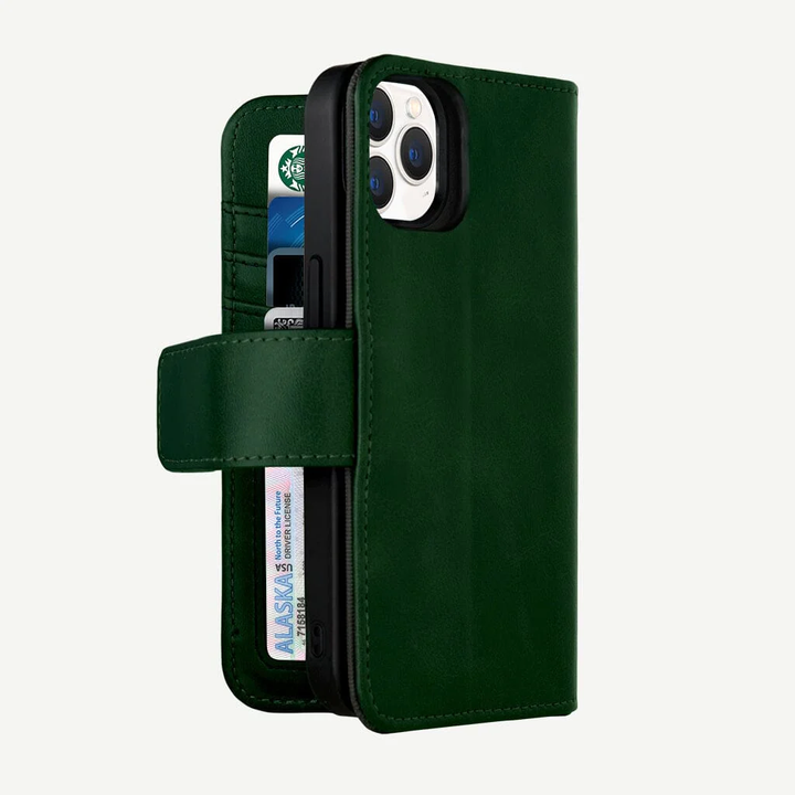 Caseco | 5th Ave MagSafe Wallet Case iPhone 15 Pro Max - Green | C31B4-10