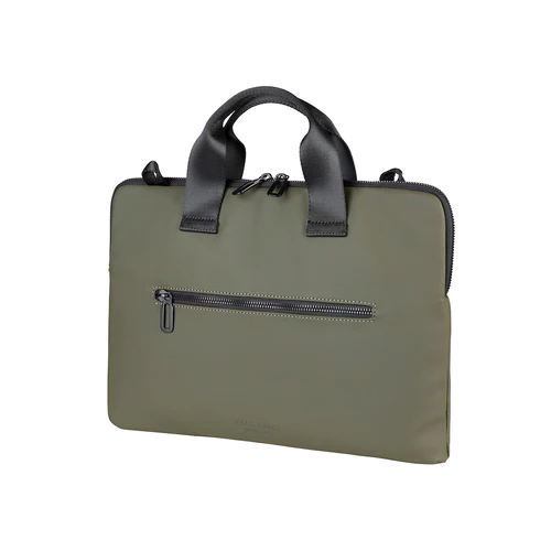 Tucano | Gommo Slim Bag for 13-14in laptops and 14in MacBook Pro - Green | BSGOM1314-VM