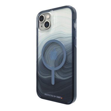 //// ZAGG GEAR4 | iPhone 14 Plus - D3O Milan Snap Case - Blue Swirl | 15-10848
