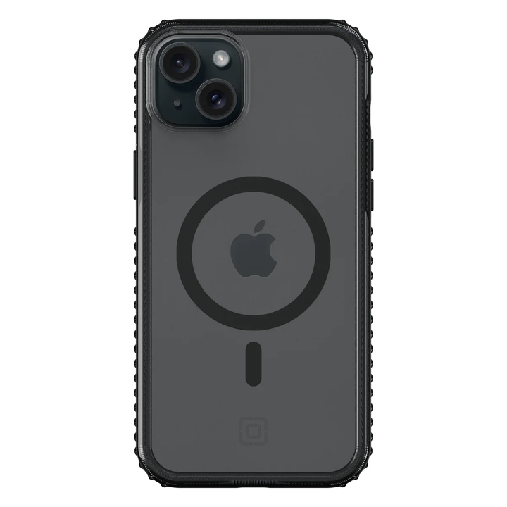 Incipio | Grip for MagSafe for iPhone 15 Plus - Black/Clear | IPH-2075-BCLR