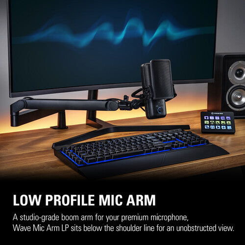 Elgato | Wave Low Profile Microphone Arm | 10AAN9901