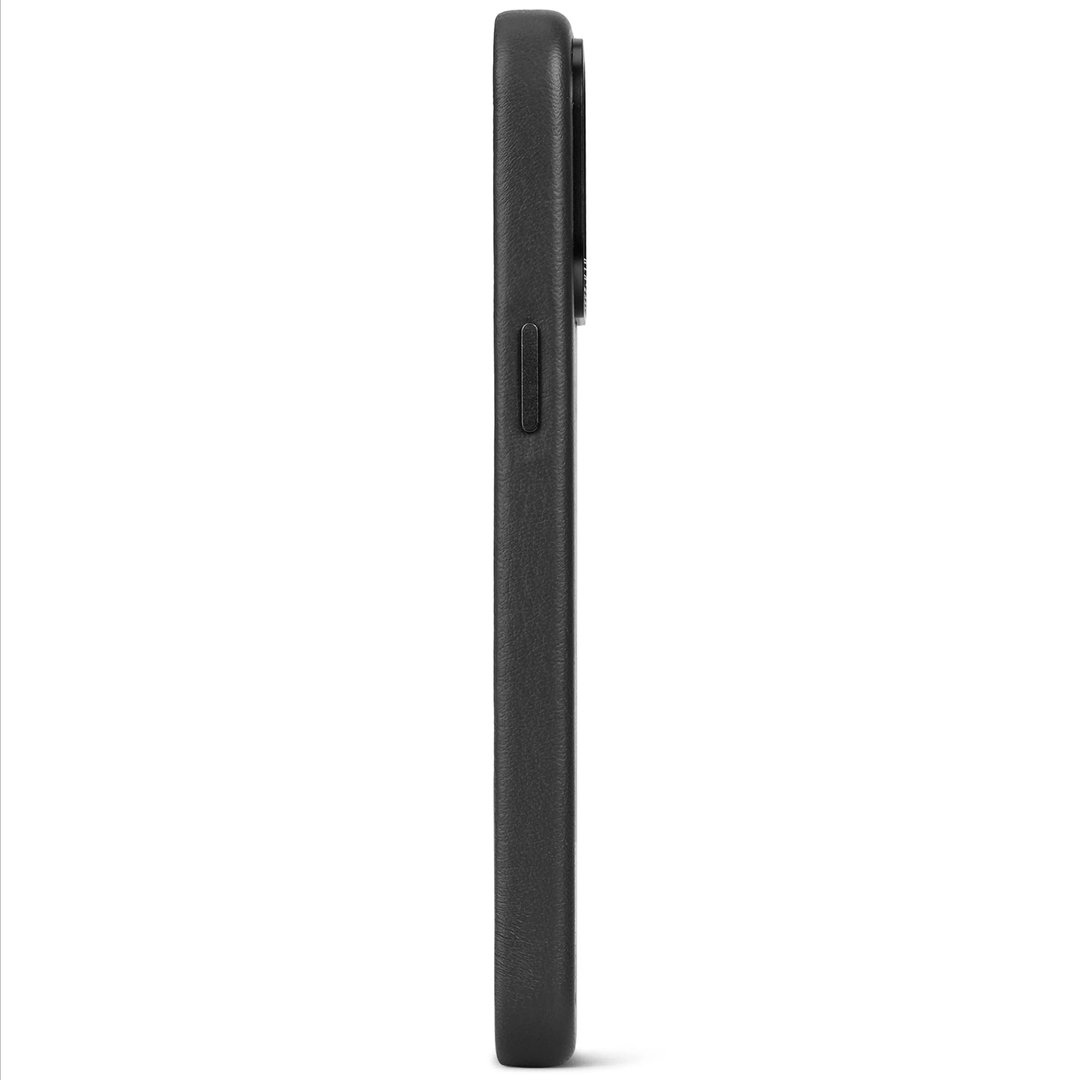 //// Decoded | Leather Backcover for iPhone 15 Pro - Black | DC-D24IPO15PBC1BK