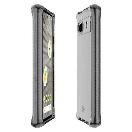 Itskins | Google Pixel 7a - Spectrum R Clear DropSafe Case - Smoke | 120-6905