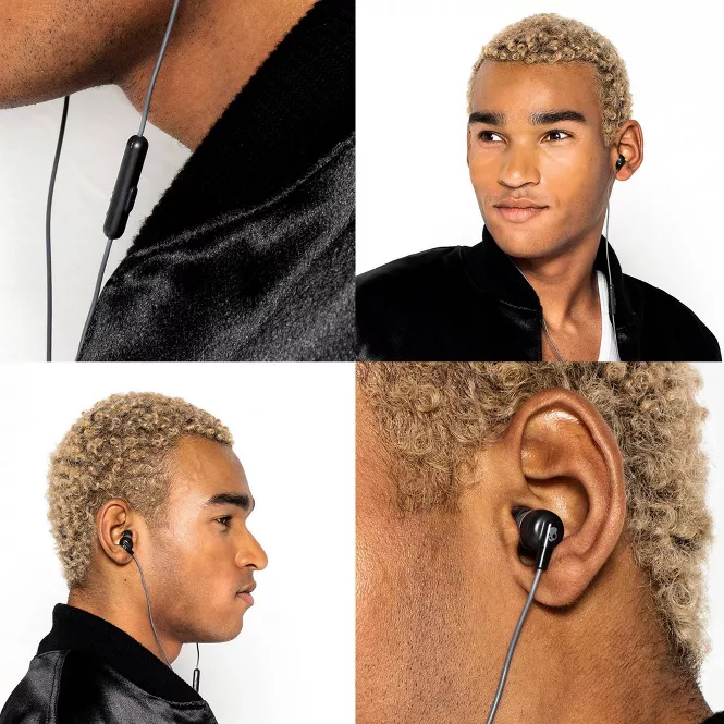 Skullcandy | Ink'D+ Wired In-Ear Headphones - Black | SKC-S2IMY-M448
