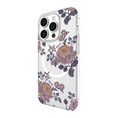 Coach | Protective Case w/Magsafe iPhone 15 Pro - Moody Floral | 15-12450