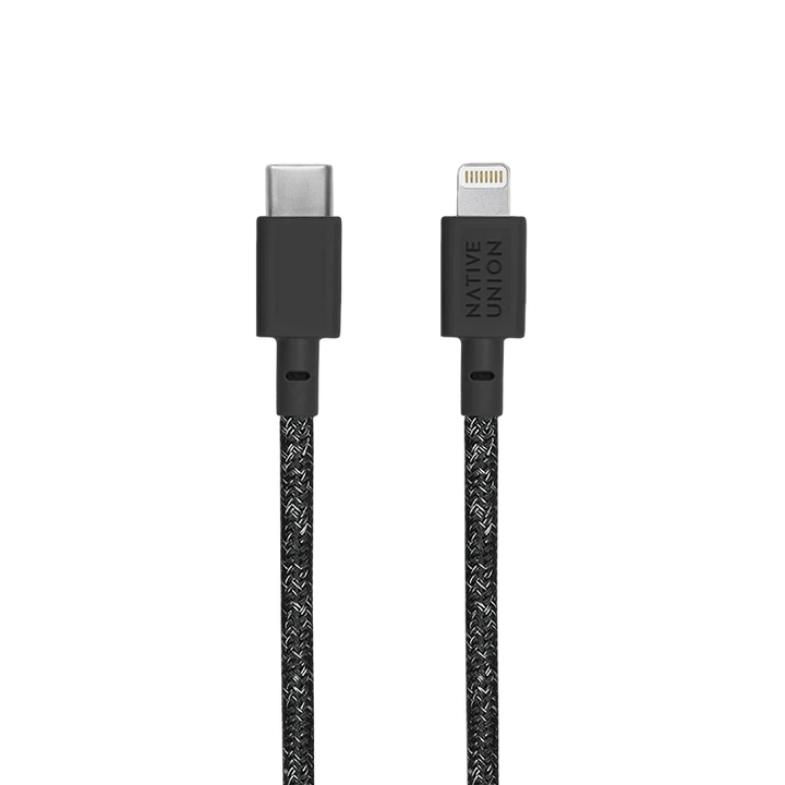 Native Union | USB-C to Lightning - Belt Cable 1.2M / 4FT- Cosmos | BELT-KV-CL-CS-BK-2