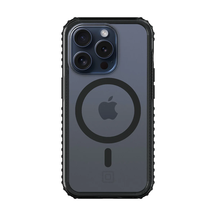 Incipio | Grip for MagSafe for iPhone 15 Pro - Black/Clear | IPH-2074-BCLR
