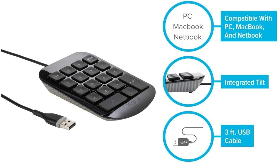 Targus | Numeric Keypad Wired USB-A | AKP10US
