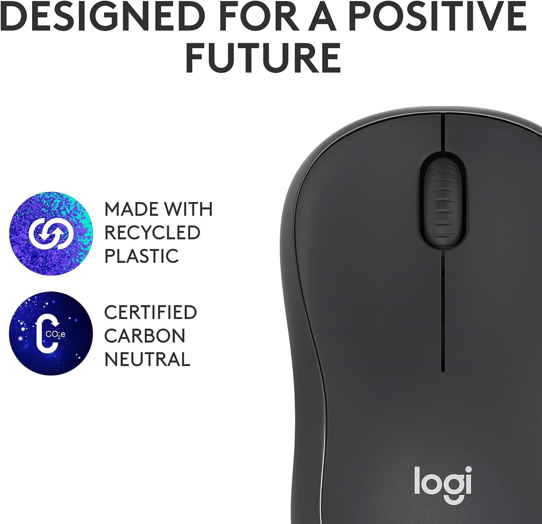 Logitech | M240 Silent Wireless Bluetooth Mouse - Graphite | 910-007113