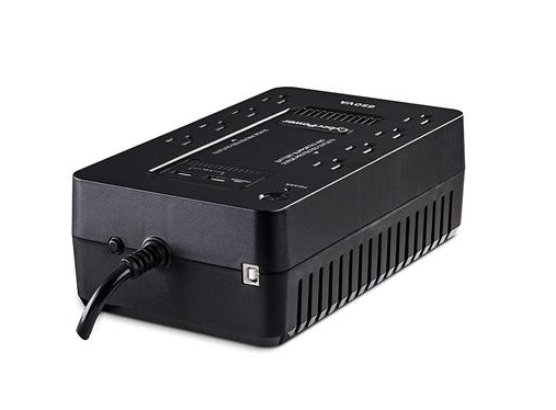 CyberPower | UPS Battery Backup 650VA 8 Outlets 5ft/1.5m | SX650U-FC