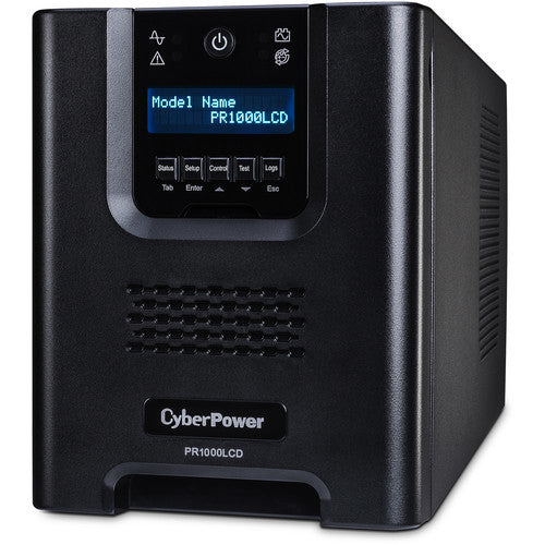 CyberPower | Pure Sine Wave - Mini-Tower UPS 1000VA  LCD | PR1000LCD