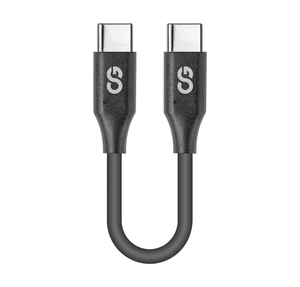 /// LOGiiX | Charge & Sync USB-C to USB-C Cable 0.5ft /15cm 60w - Black | LGX-13580