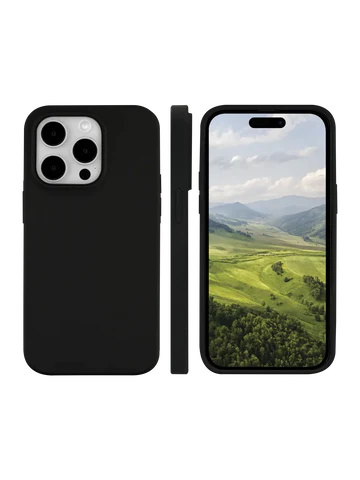 //// Dbramante1928 | Monaco MagSafe Case for iPhone 15 Pro Max - Black | DB-MO67NIBLU213