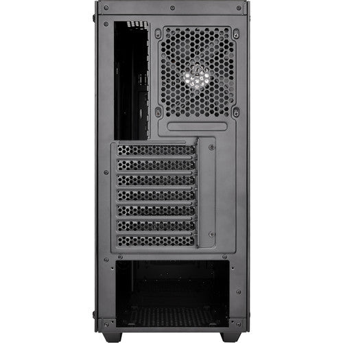 Thermaltake | View 21 Dual Tempered Glass ATX Black Gaming Mid Tower Computer Case | CA-1I3-00M1WN-00