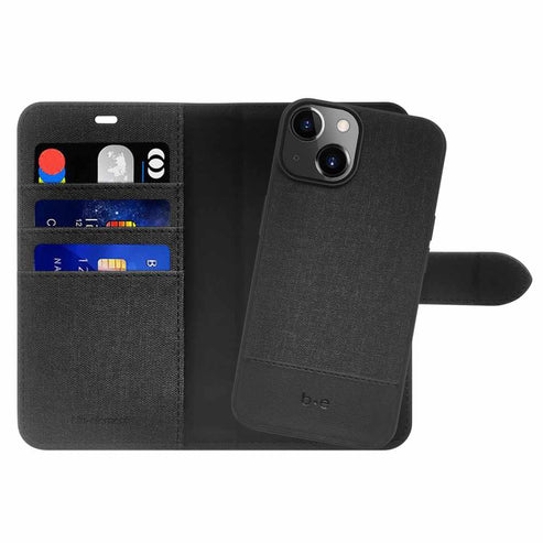 //// Blu Element | Folio 2 in 1 Wallet Case iPhone 14 Plus - Black | 120-5812