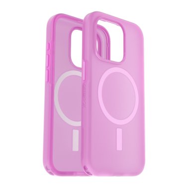 Otterbox | Symmetry w/ MagSafe Soft Touch Series Case for iPhone 15 Pro - Pink (Beet It) | 77-93597,