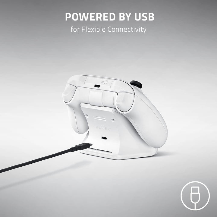 Razer | Universal Quick Charging Stand for Xbox Controllers (Excluding Elite 2) - Carbon Black | 308619