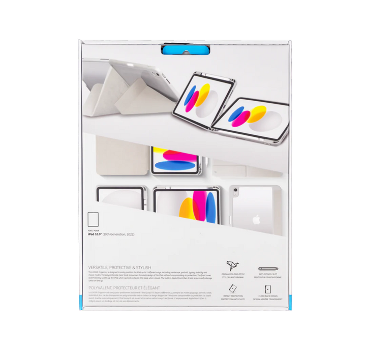LOGiiX | Origami+ for iPad 11 (A16)/10.9 (10th Gen) - Stone | LGX-13567