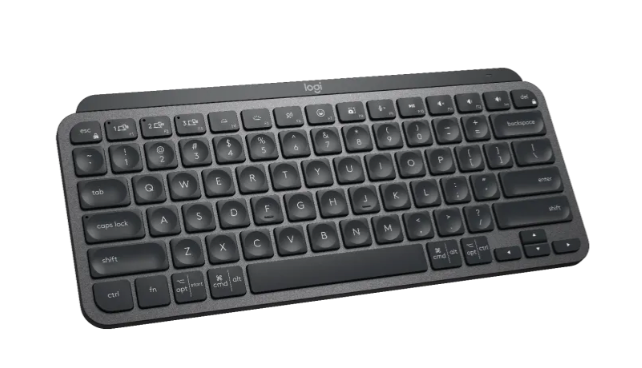 Logitech | MX Keys Mini Minimalist Wireless Illuminated Keyboard - USB-C - Black |920-010475