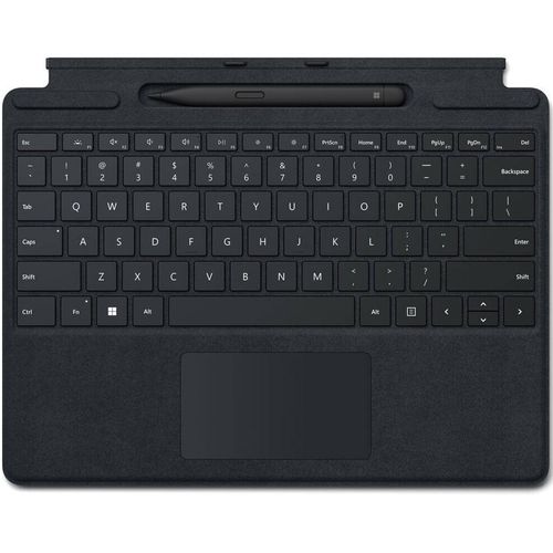 Microsoft | Surface Pro Signature Keyboard with Slim Pen French Canadian Commercial -  Black (Alcantara)  8X8-00002