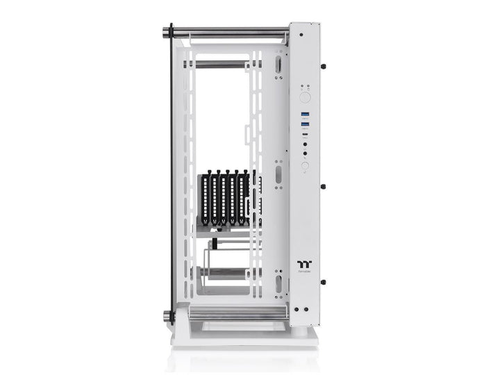 Thermaltake | Core P3 TG Pro Snow Open Frame Mid-Tower PC Case w/4mm Tempered Glass - White | CA-1G4-00M6WN-09
