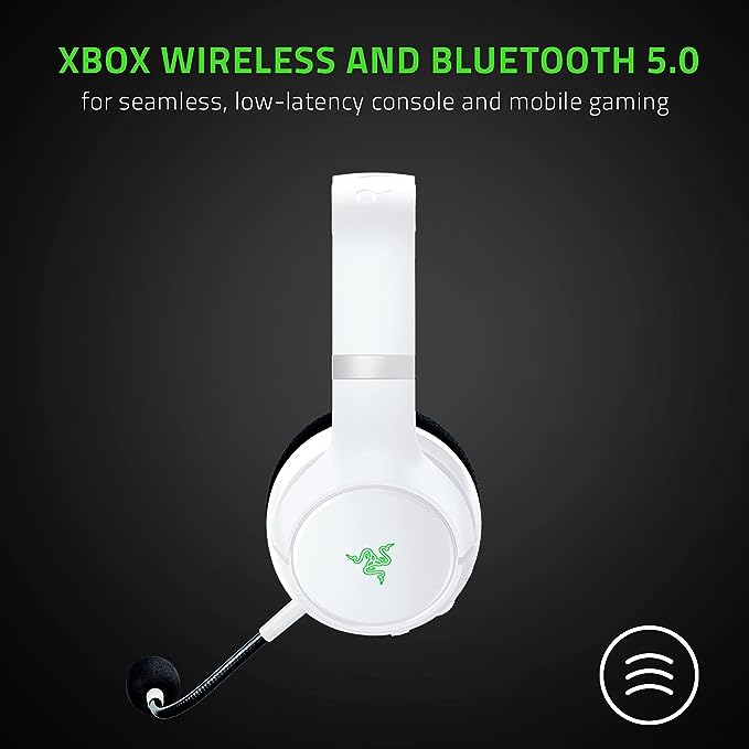 Razer | Kaira Pro Wireless Gaming Headset for Xbox Series S/X and Mobile Devices - White | RZ04-03470300-R3U1