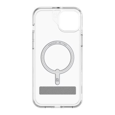 ZAGG GEAR4 | Crystal Palace Snap Kickstand Case iPhone 15/14  Plus - Clear | 15-11779