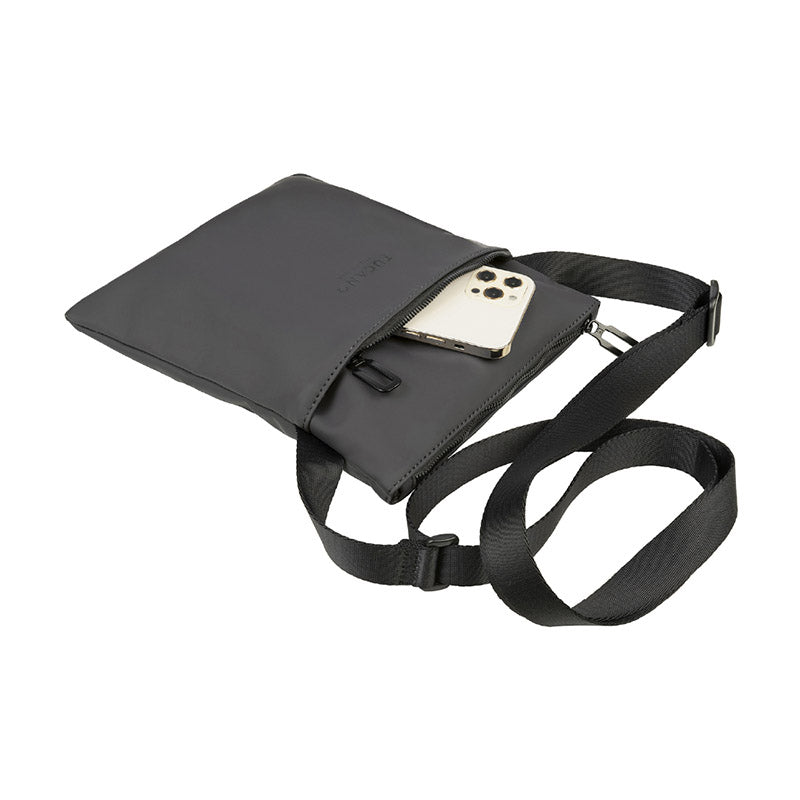 Tucano | Gommo Small Shoulder Bag w/Internal Anti-Radiation System - Black | BGOMSB-BK