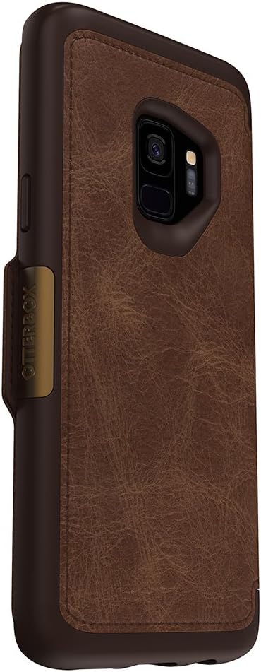 //// Otterbox | Samsung Galaxy S9+ Strada Leather Folio Espresso - Brown | 120-0123