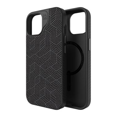 ZAGG GEAR4 | London Snap Case iPhone 15/14/13 - Black Geo | 15-11635