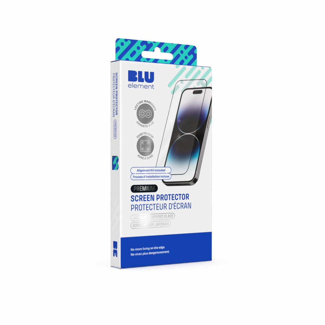 Blu Element | Google Pixel 8 Pro - Premium Curved Tempered Glass Screen Protector Fingerprint Compatible | 118-2654