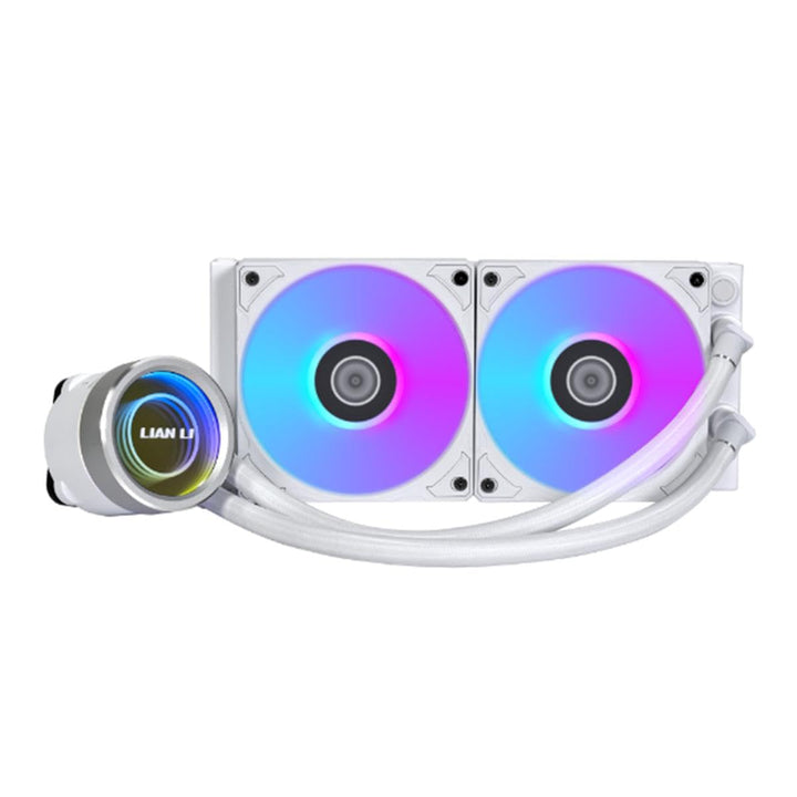 Lian-Li | Galahad II Trinity 240mm AIO Liquid CPU Cooler, 2 Fans - White | GA2T24W