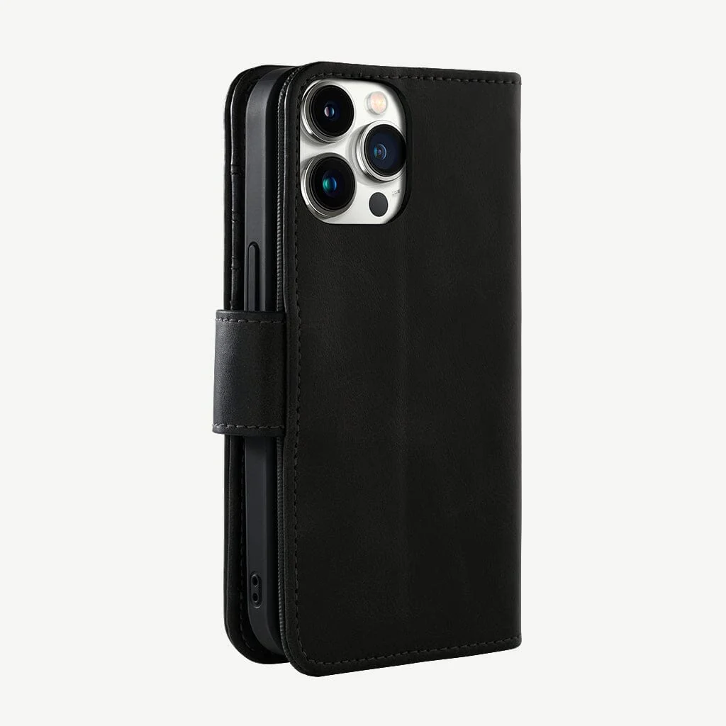 Caseco | 5th Ave MagSafe Wallet Case iPhone 15 Pro Max - Black | C31B4-01