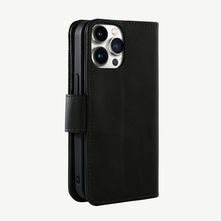 Caseco | 5th Ave MagSafe Wallet Case iPhone 15 Pro Max - Black | C31B4-01