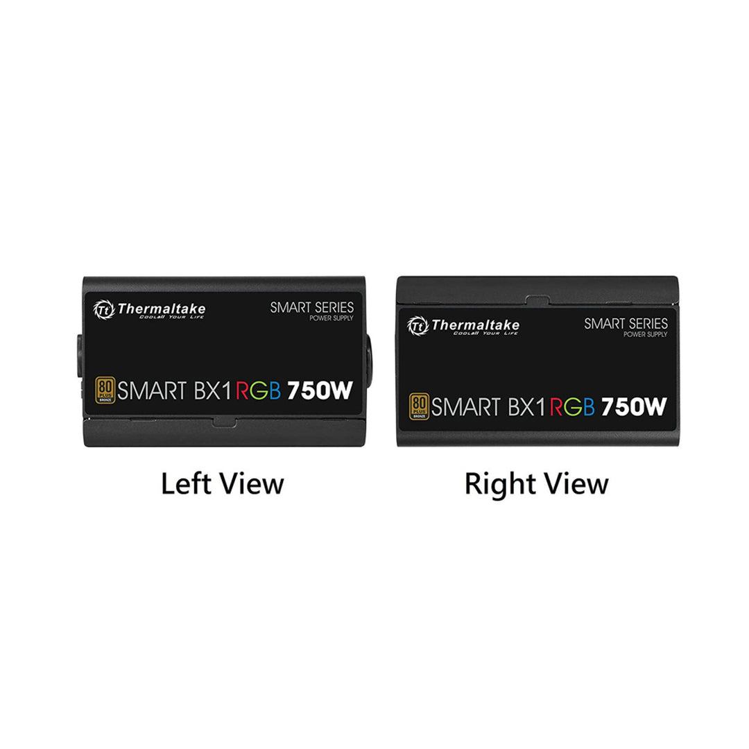 Thermaltake | Power Supply Smart BX1 RGB 750W 80+Bronze Non-modular | PS-SPR-0750NHFABU-1