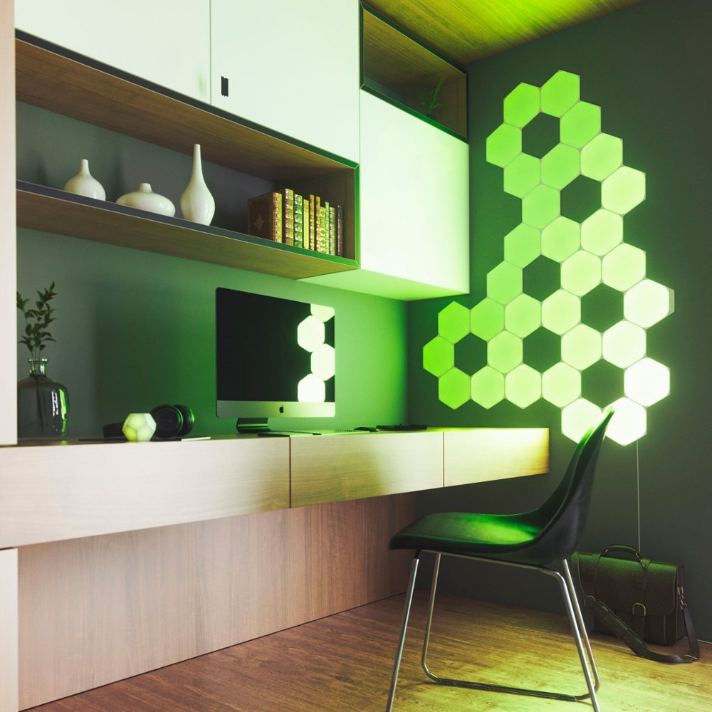 Nanoleaf | Shapes - Hexagons - Expansion Pack - 3 Panels | NL42-0001HX-3PK