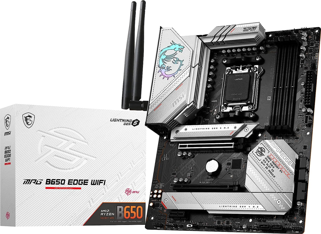 MSI | Motherboard MPG B650 Edge Wi-Fi AMD AM5 ATX  | B650EDGEWIFI