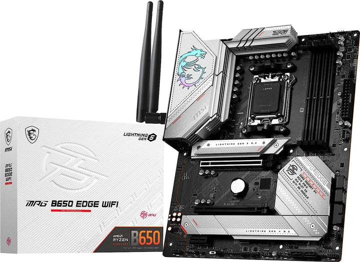 MSI | Motherboard MPG B650 Edge Wi-Fi AMD AM5 ATX  | B650EDGEWIFI