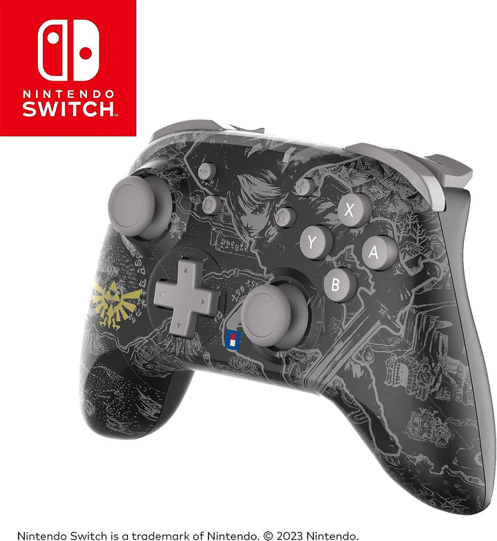 Hori | Horipad Wireless Gaming Controller for Nintendo Switch - The Legend of Zelda Edition | NSW-479U