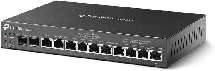 TP-Link | Omada 3-in-1 Gigabit VPN Wired Router | ER7212PC