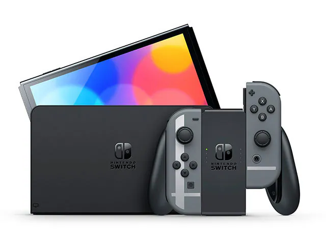 Nintendo | Switch (OLED Model) Console - Super Smash Bros Edition