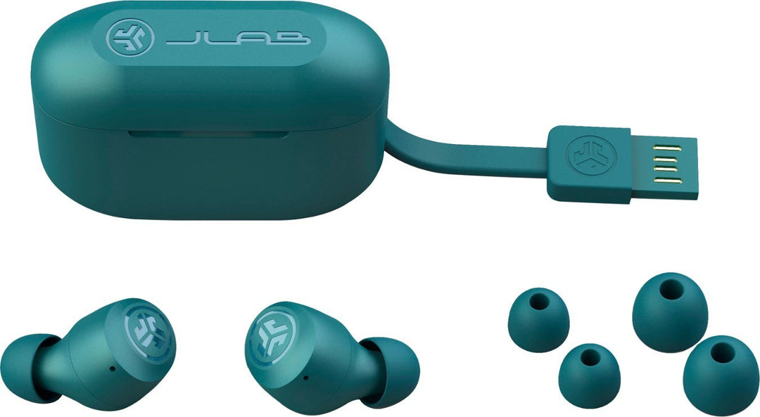 JLab | Go Air Pop True Wireless Headphones - Teal | 105-1691