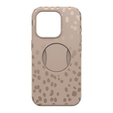Otterbox | OtterGrip Symmetry w/ MagSafe Series Case for iPhone 15 Pro - Brown (On The Spot) | 15-11543