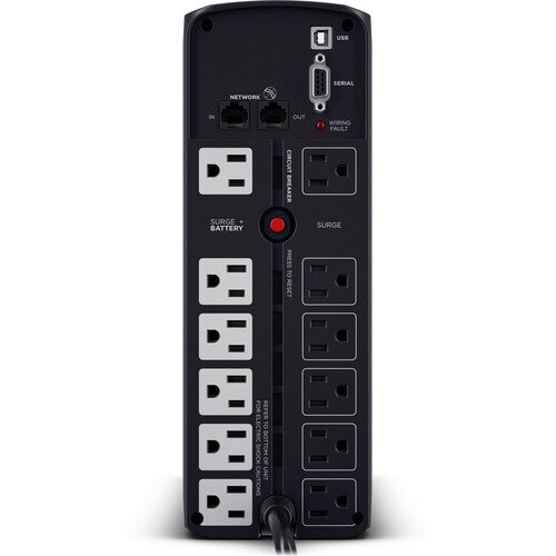 CyberPower | Sinewave Series UPS - Mini-Tower 10 Outlets 1350VA LCD 120VAC | CP1350PFCLCD
