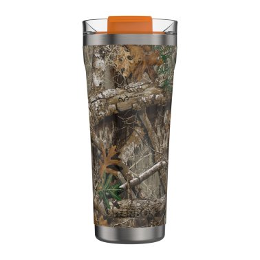 Otterbox | Elevation Tumbler w/Sealed Lid - 20oz - Silver (Realtree Steel Edge) | 15-11369