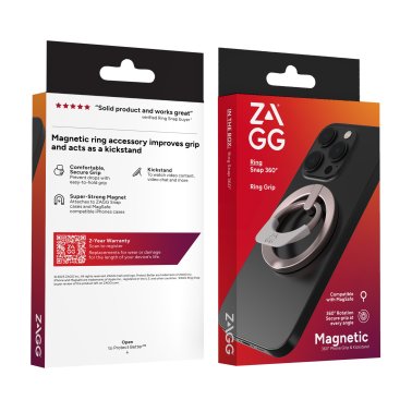 ZAGG GEAR4 | Magnetic Ring Snap 360 - Rose Gold | 15-12307